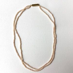 Pink Necklace with Clasp